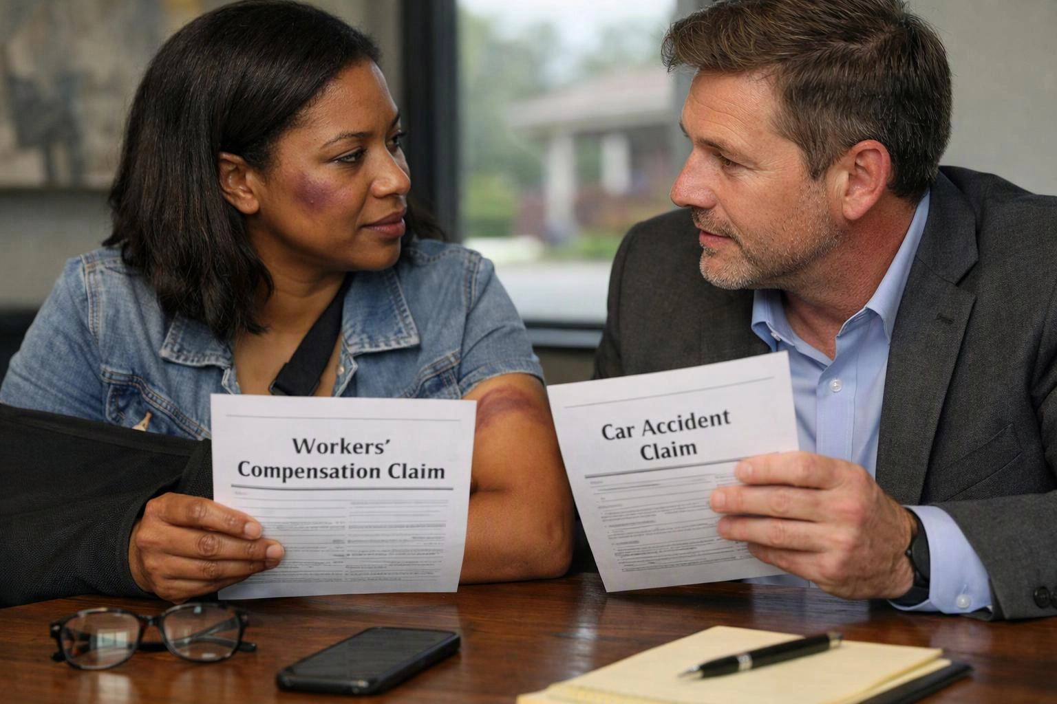 Can You File Workers’ Compensation and a Car Accident Claim?