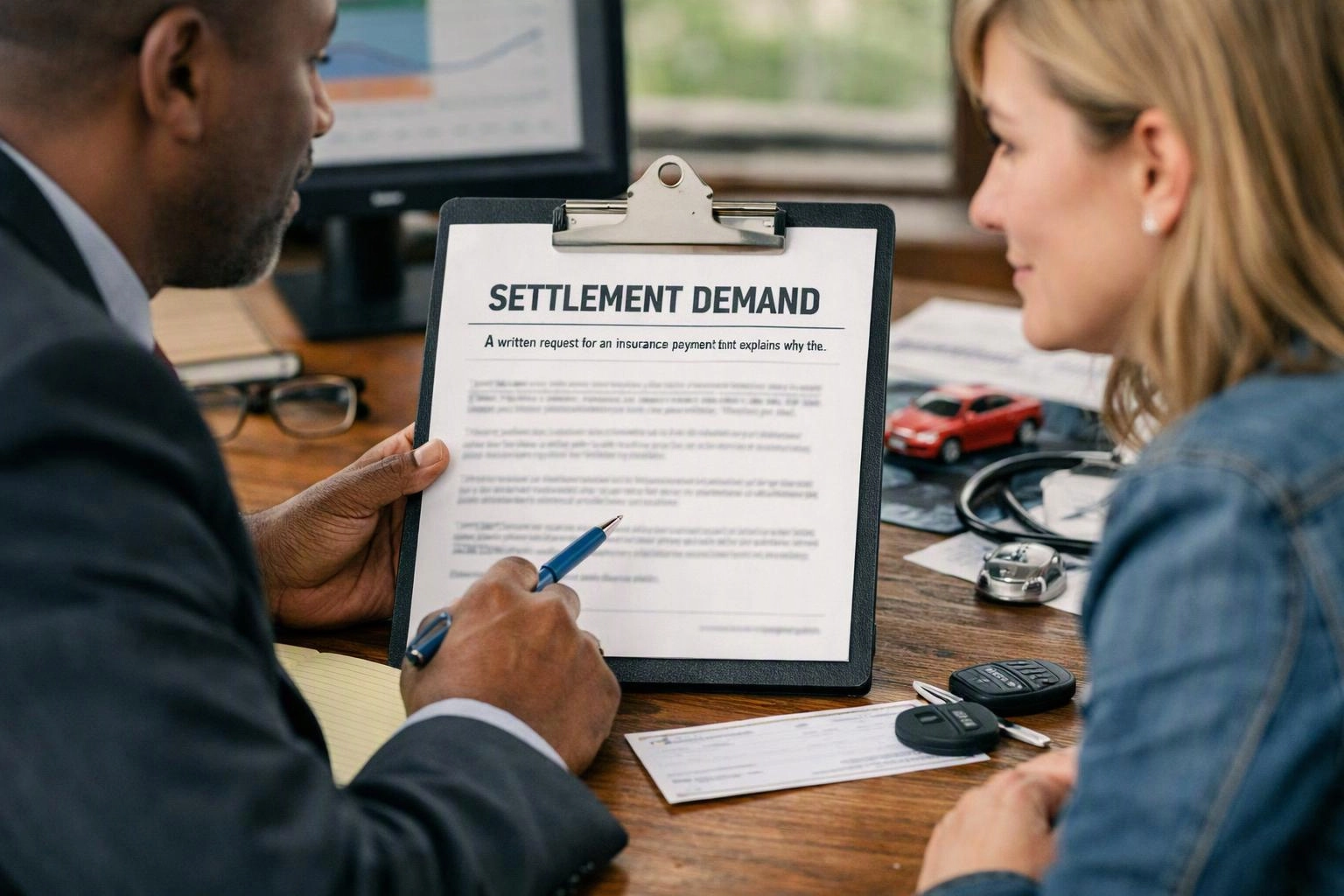 Settlement demand