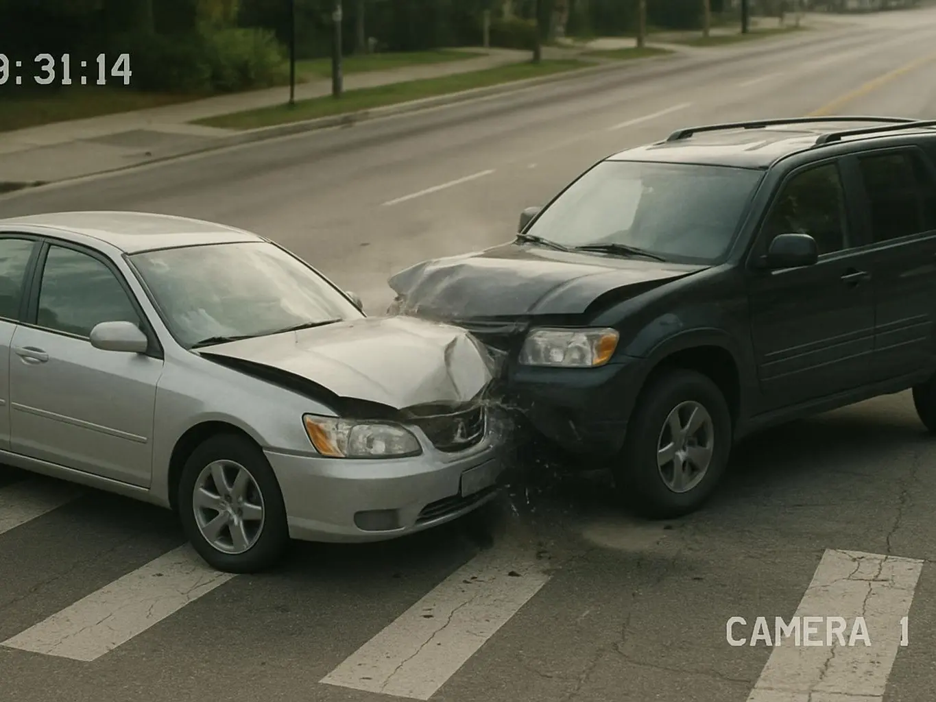 car accident attorney discussing rear-end collision claim by Silver Comet Trail in Mableton
