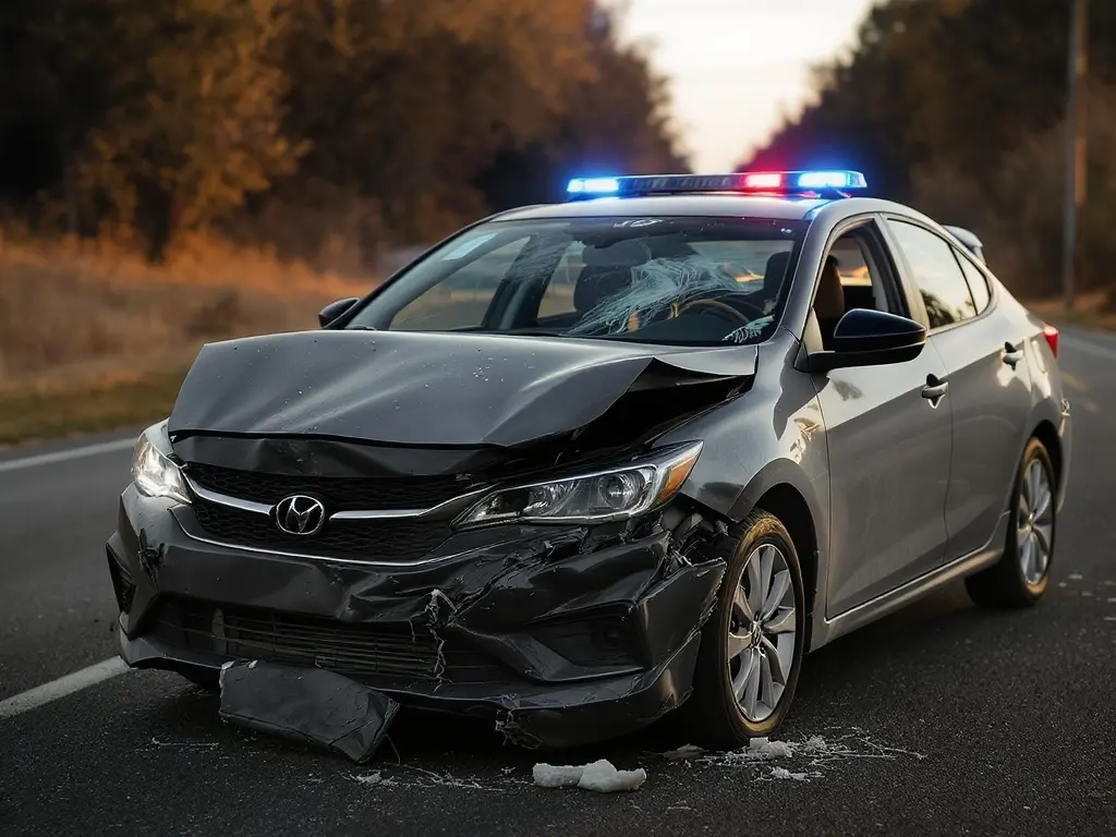 Atlanta auto accident attorney meeting injured client after truck wreck near Fulton Industrial District